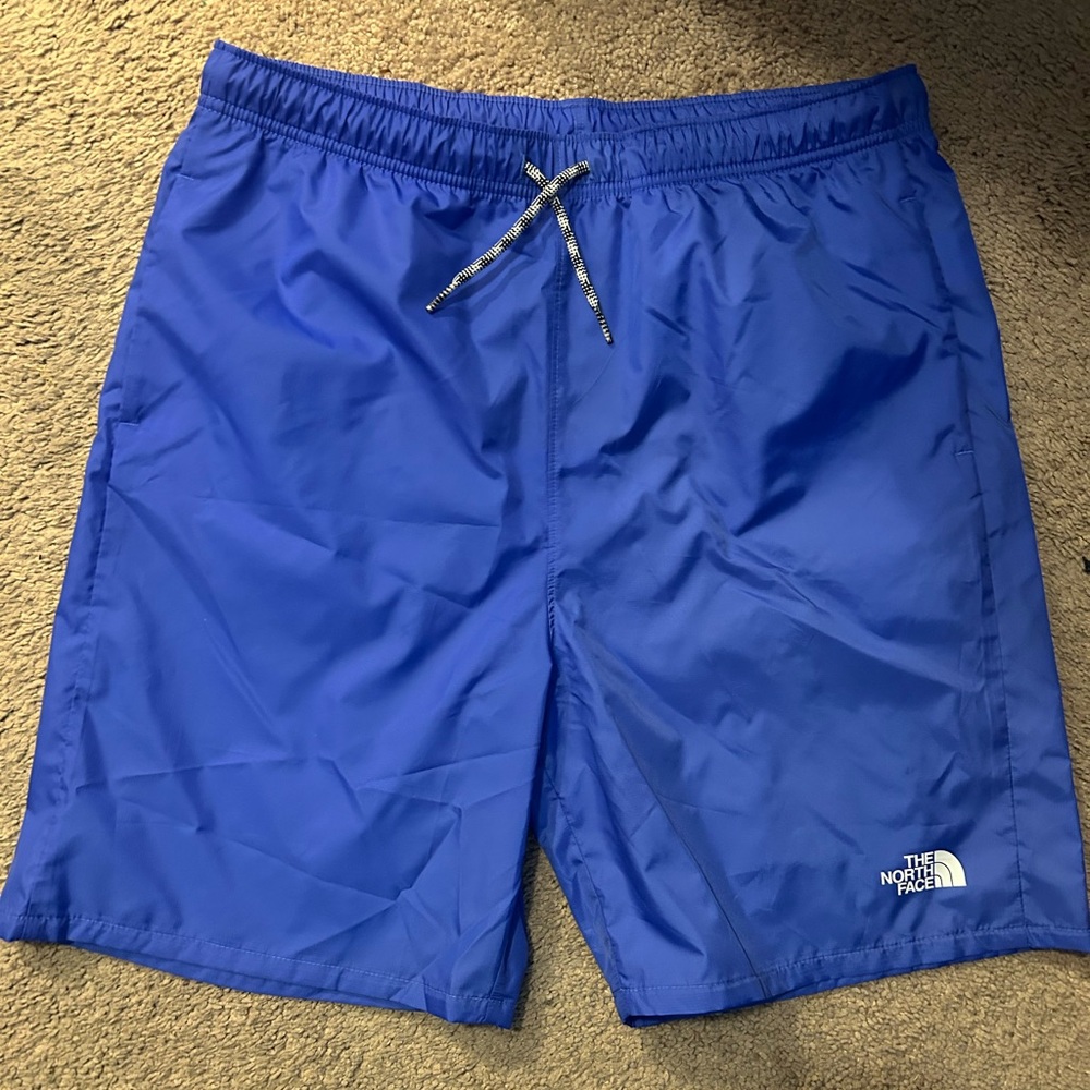 North Face NWT Youth boys shorts bluish purple